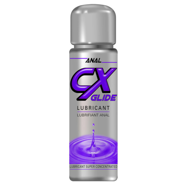 Lubrifiant anal à base d'eau 100 ML CX GLIDE 